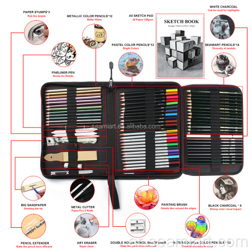 72pcs رسم مخطط الرسم الرسم